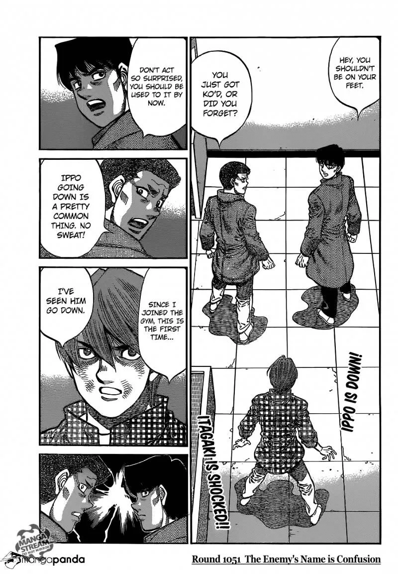 Hajime No Ippo Chapter 1051 page 1 - Mangabat