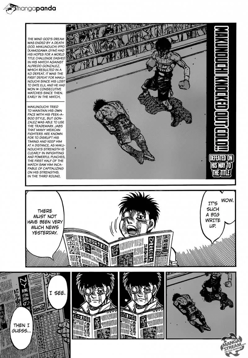 Hajime No Ippo Chapter 1074 page 12 - Mangabat