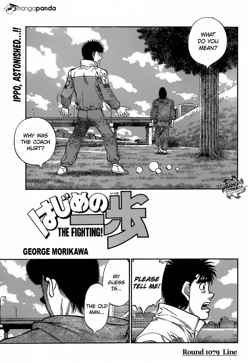 Hajime No Ippo Chapter 1079 page 1 - Mangabat