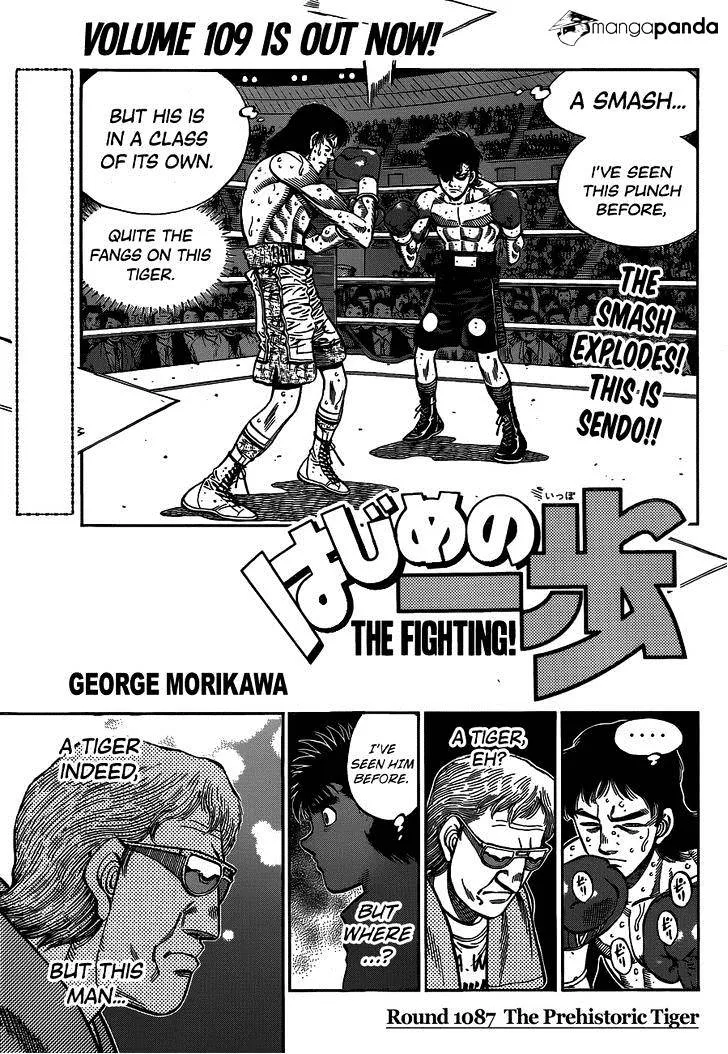 Hajime No Ippo Chapter 1087 page 1 - Mangabat