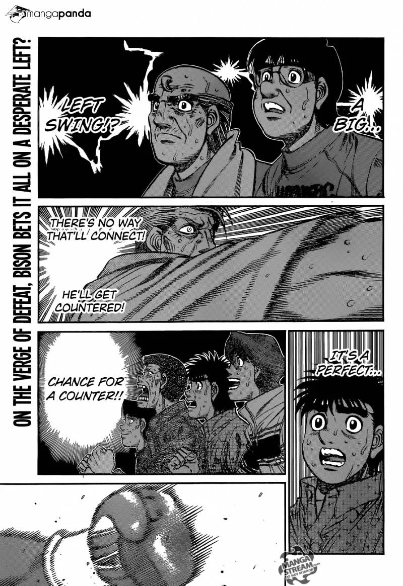 Hajime No Ippo Chapter 1112 page 1 - Mangabat