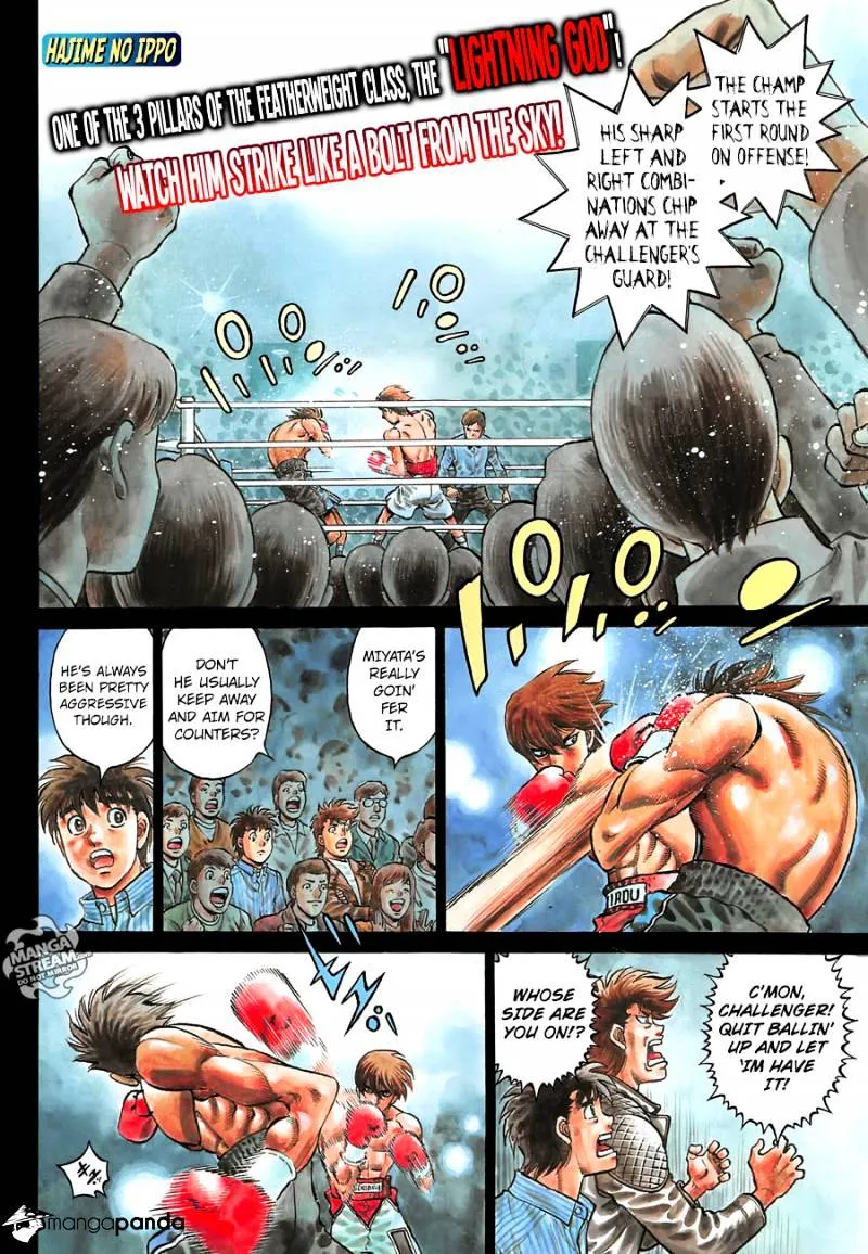 Hajime No Ippo Chapter 1127 page 1 - Mangabat