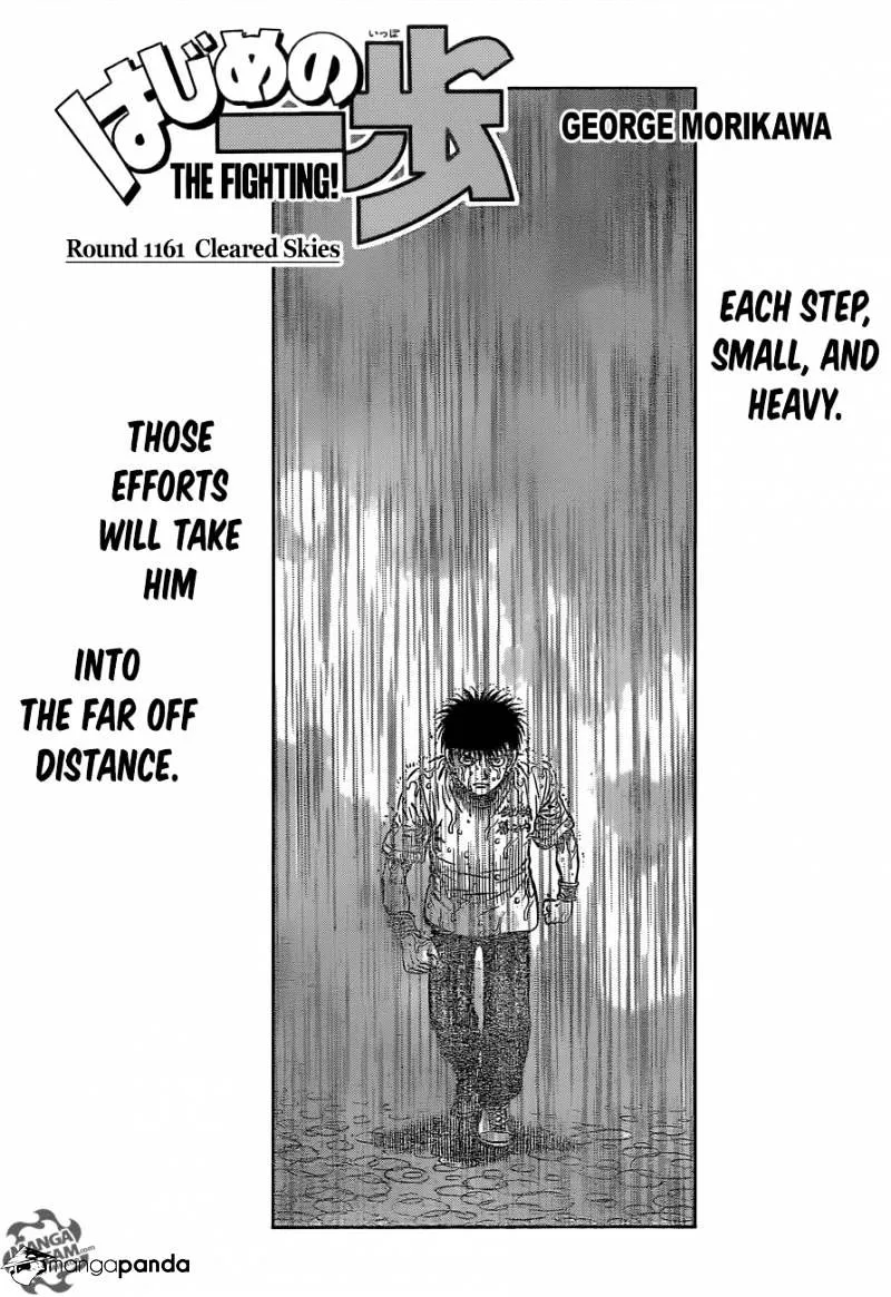 Hajime No Ippo Chapter 1161 page 1 - Mangabat