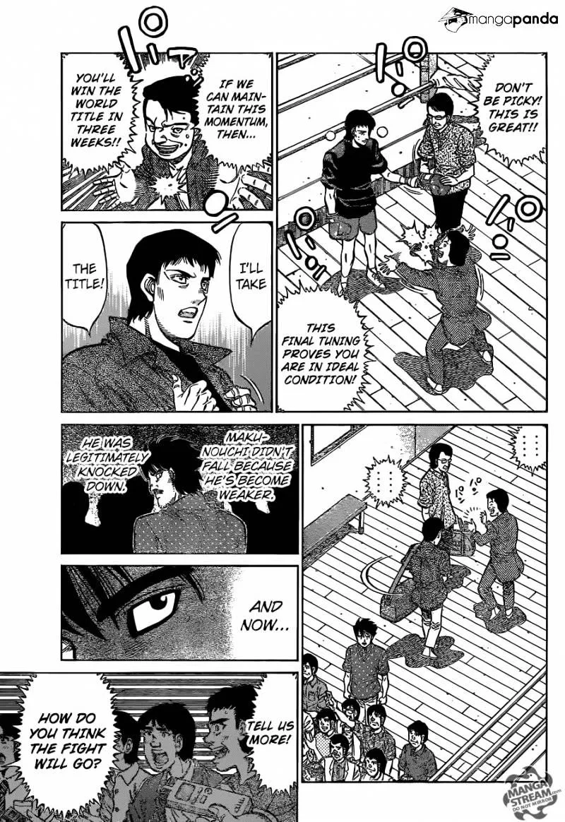 Hajime No Ippo Chapter 1161 page 3 - Mangabat