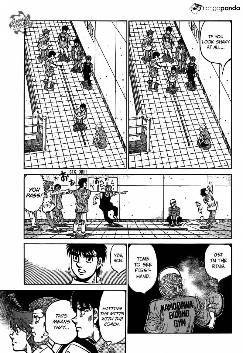 Hajime No Ippo Chapter 1162 page 3 - Mangabat