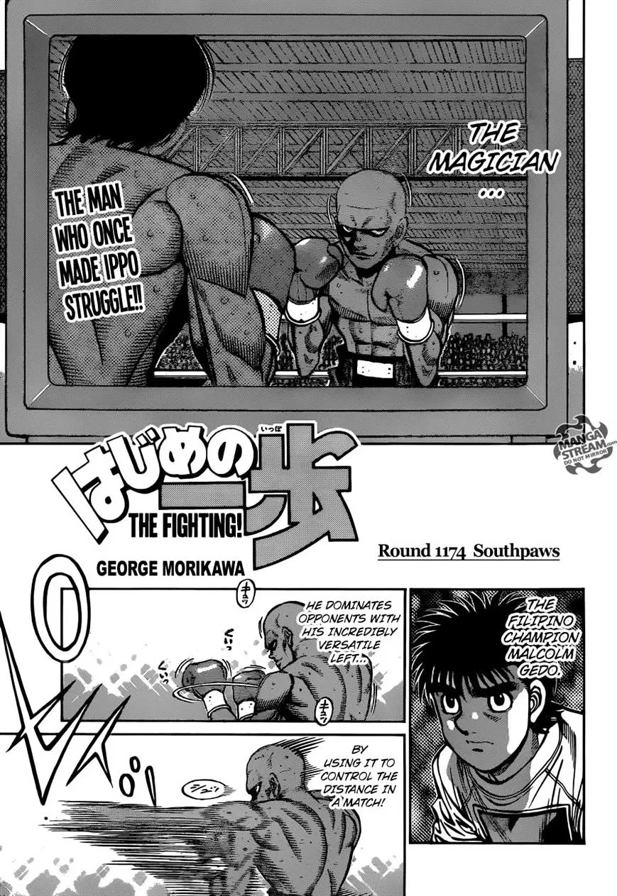 Hajime No Ippo Chapter 1174 page 1 - Mangabat