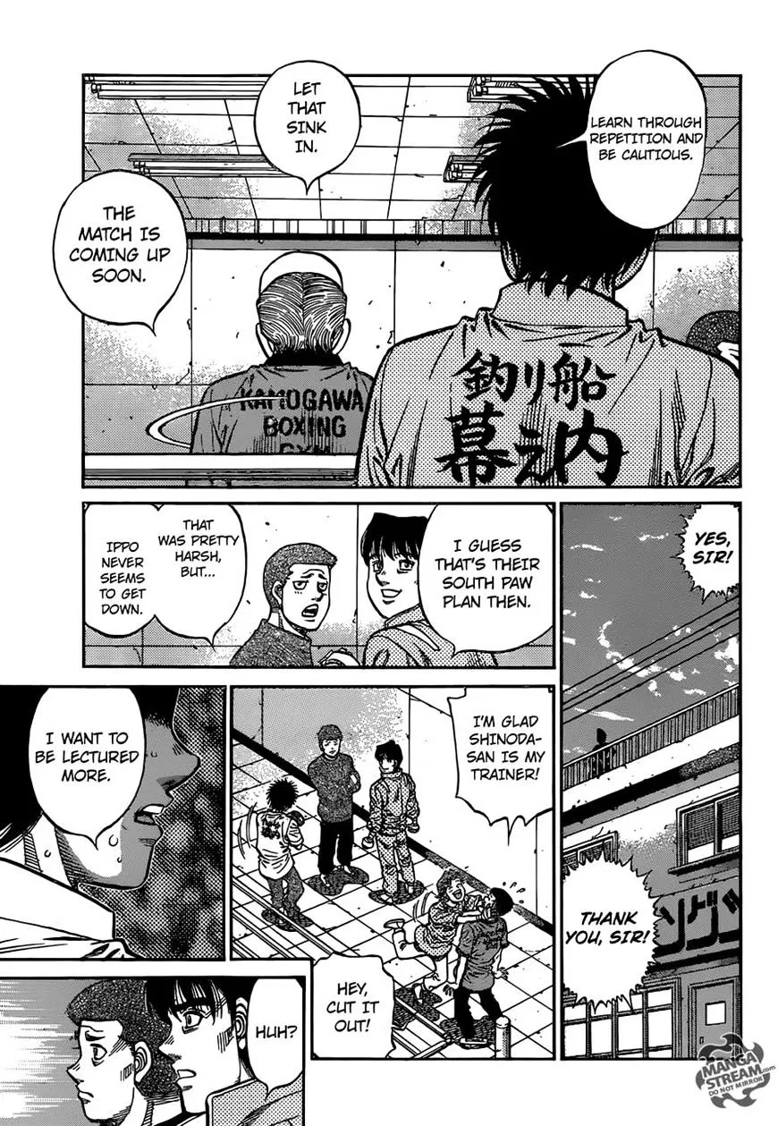 Hajime No Ippo Chapter 1176 page 3 - Mangabat