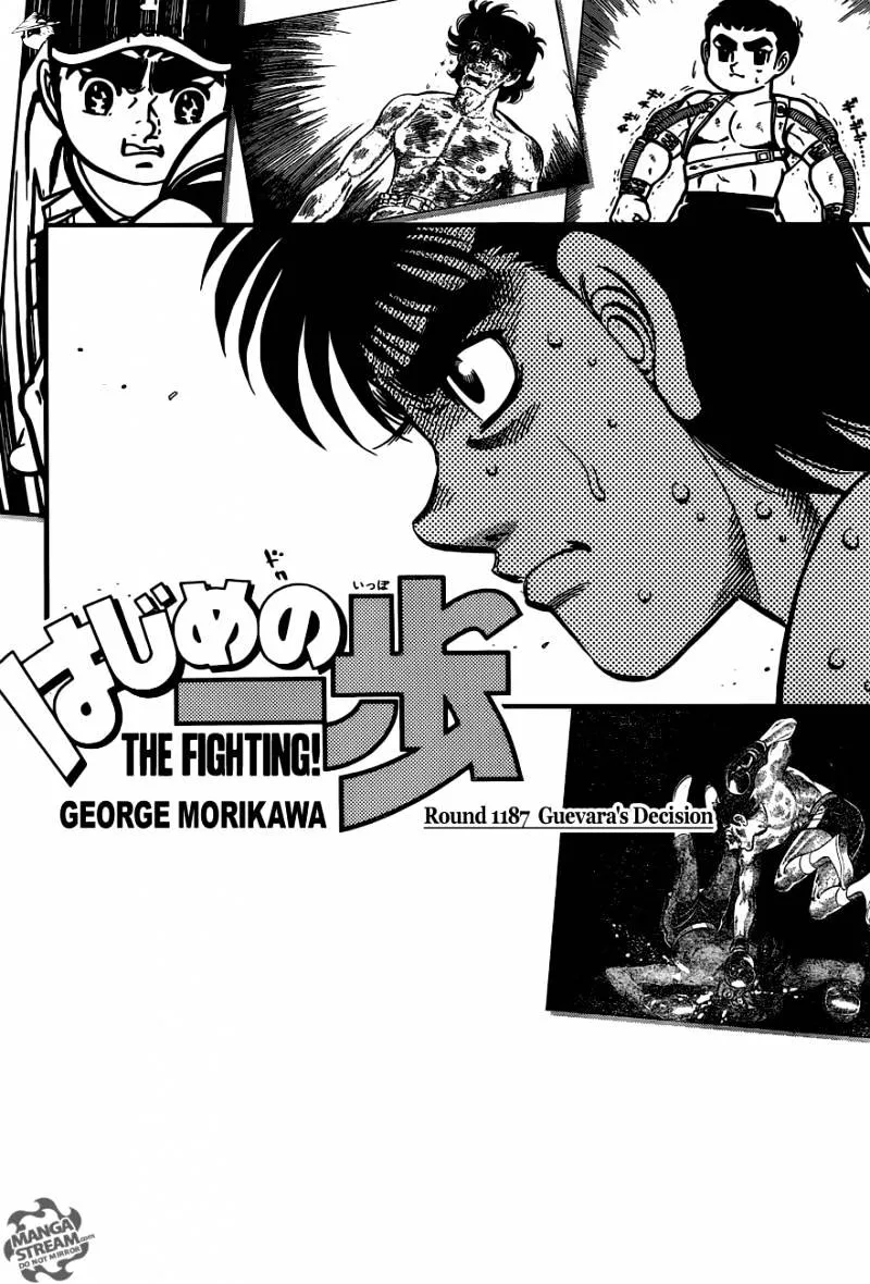 Hajime No Ippo Chapter 1187 page 1 - Mangabat