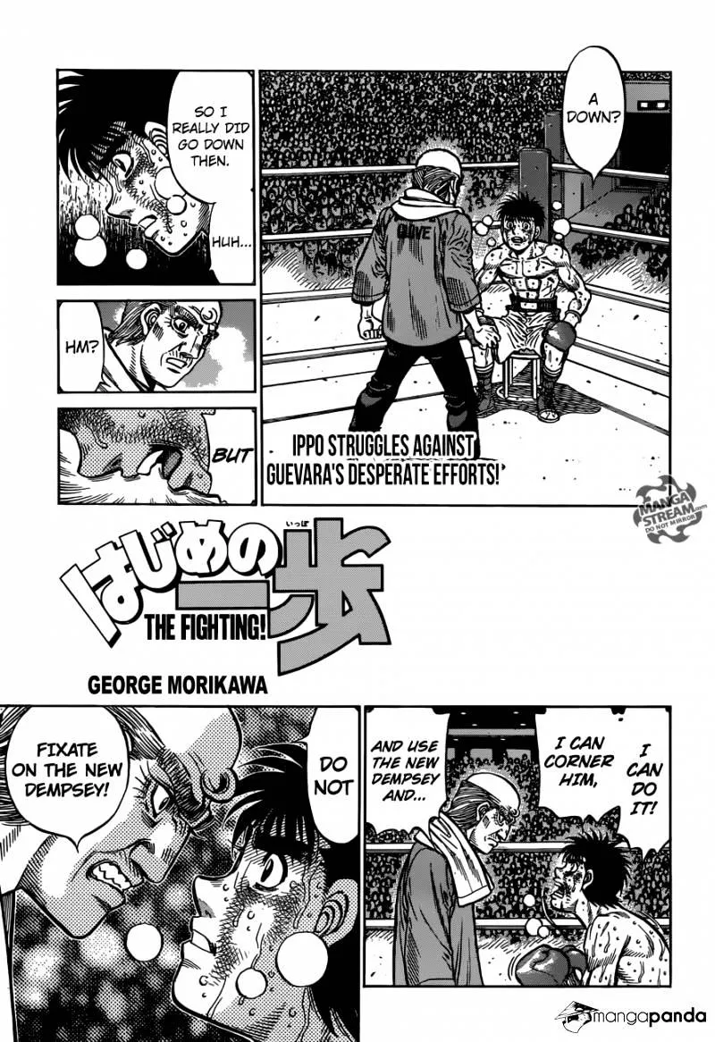 Hajime No Ippo Chapter 1195 page 1 - Mangabat