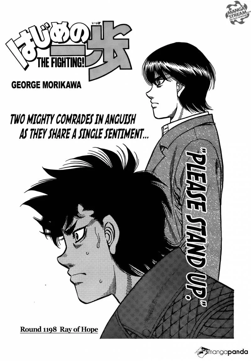 Hajime No Ippo Chapter 1198 page 1 - Mangabat