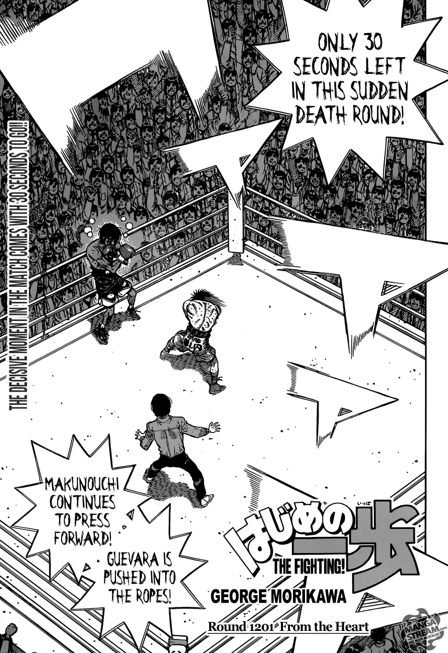 Hajime No Ippo Chapter 1201 page 1 - Mangabat