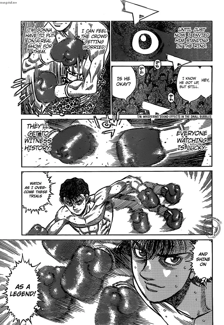 Hajime No Ippo Chapter 1221 page 3 - Mangabat