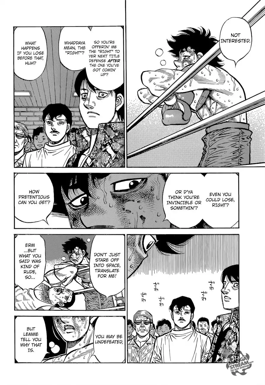 Hajime No Ippo Chapter 1275 page 14 - Mangabat