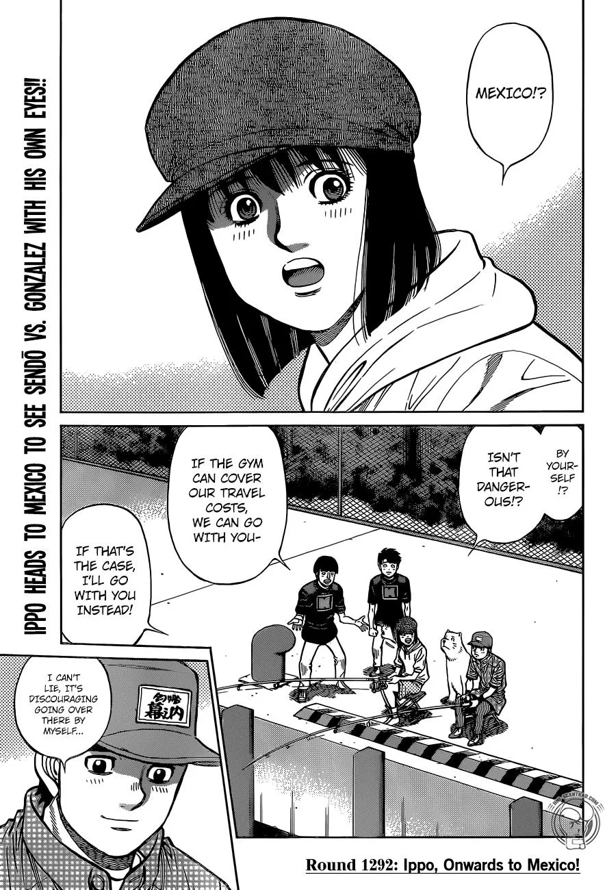 Hajime No Ippo Chapter 1292 page 1 - Mangabat