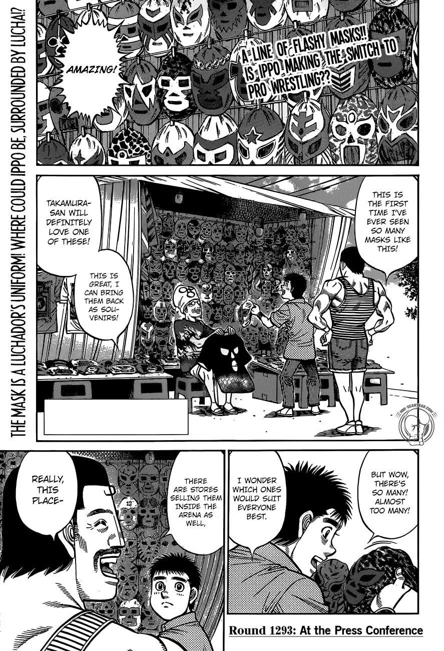 Hajime No Ippo Chapter 1293 page 1 - Mangabat