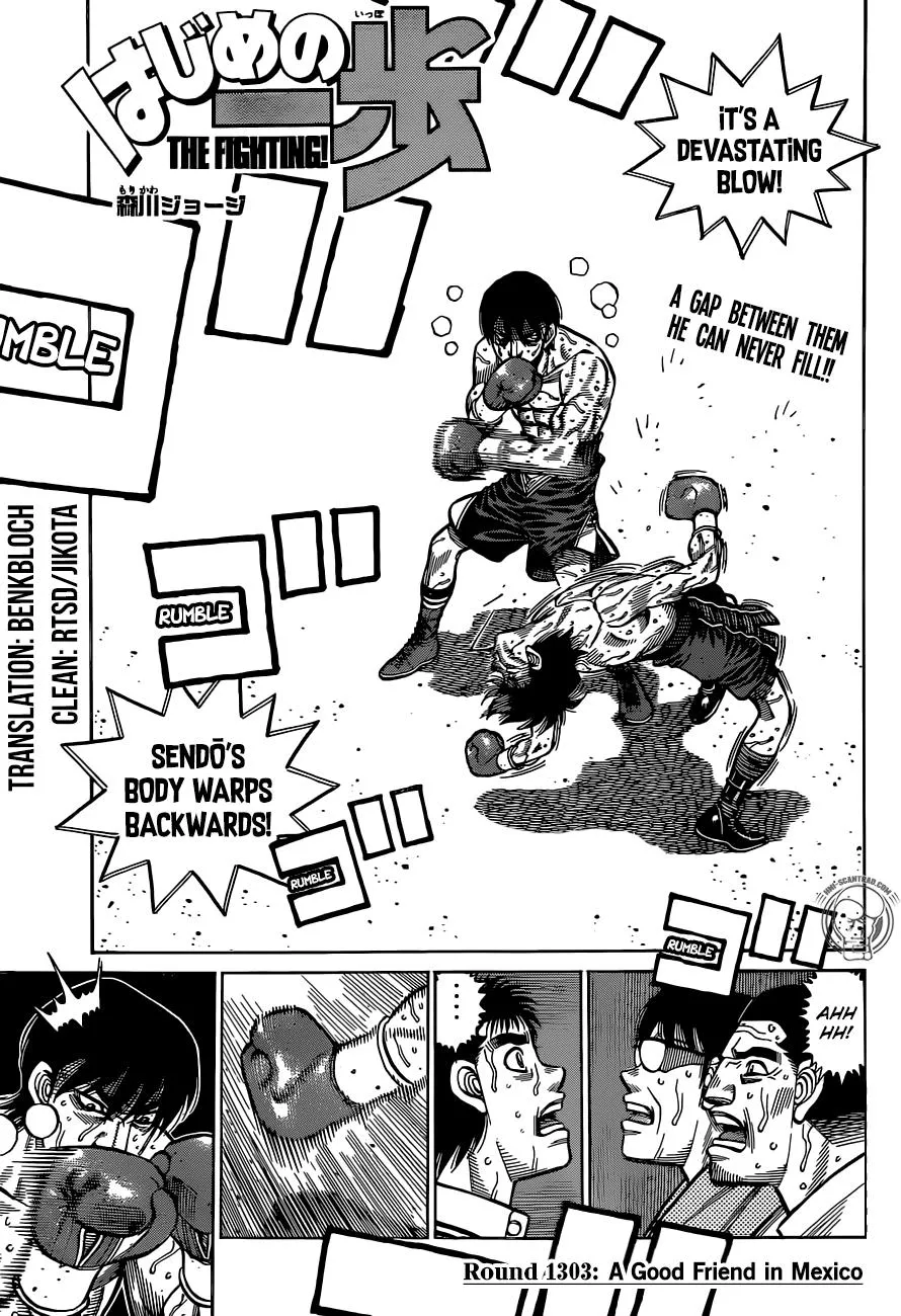 Hajime No Ippo Chapter 1303 page 1 - Mangabat