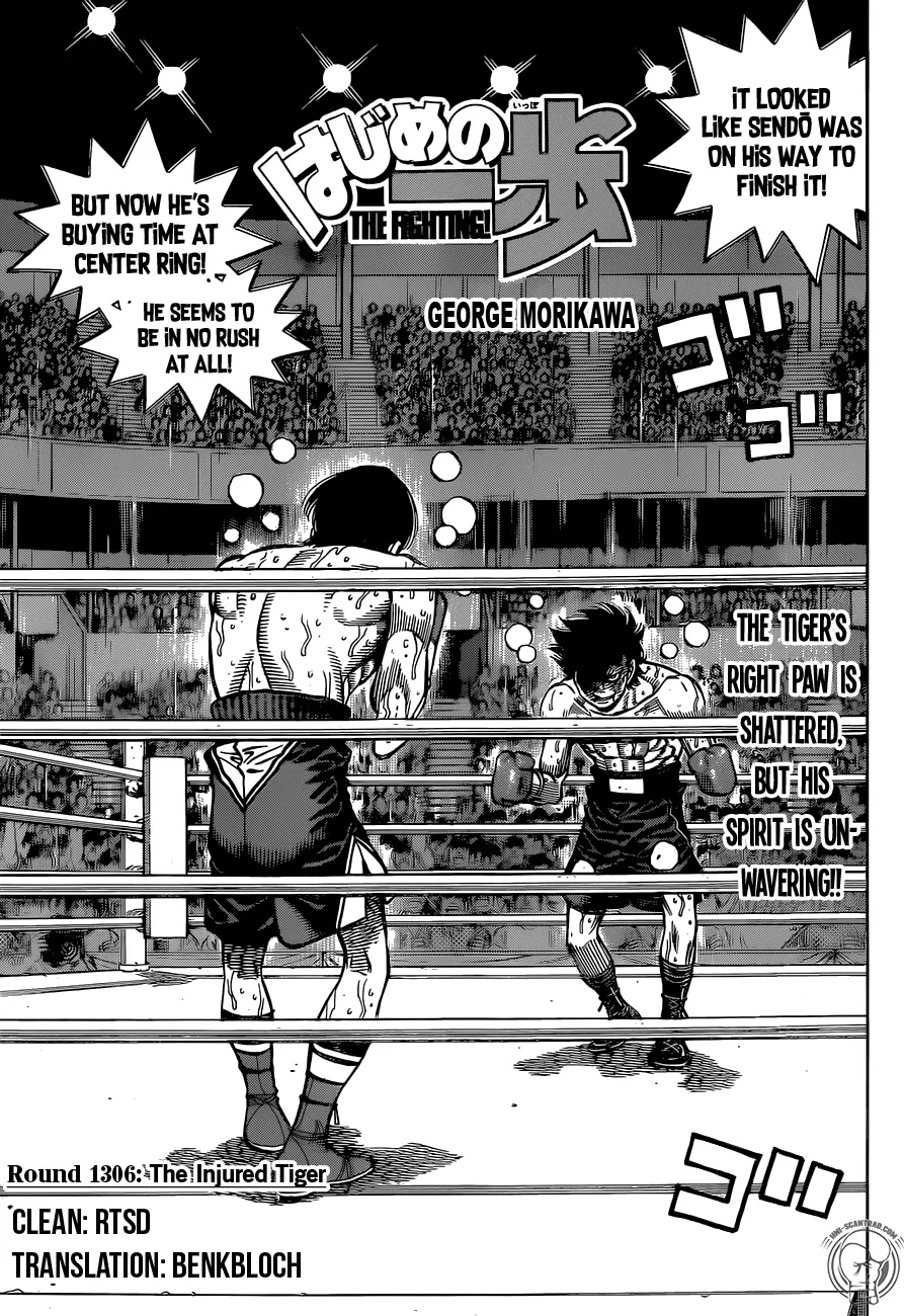 Hajime No Ippo Chapter 1306 page 1 - Mangabat