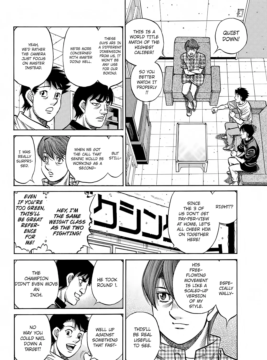 Hajime No Ippo Chapter 1396 page 28 - Mangabat