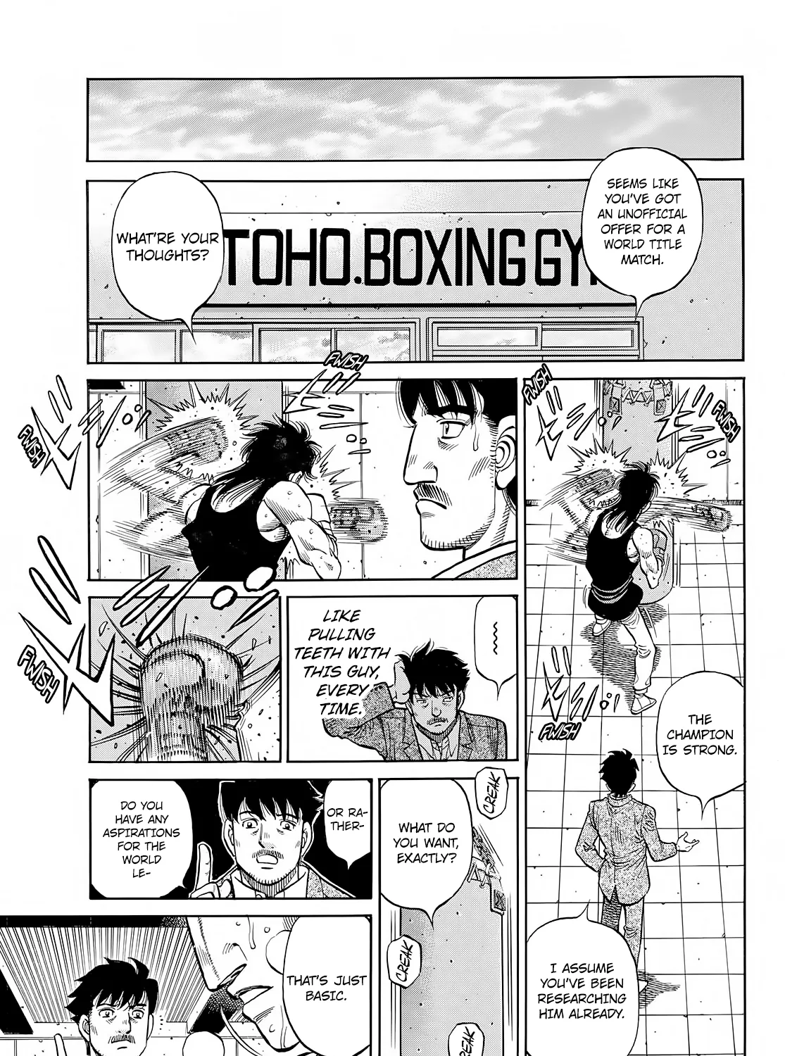 Hajime No Ippo Chapter 1416 page 30 - Mangabat