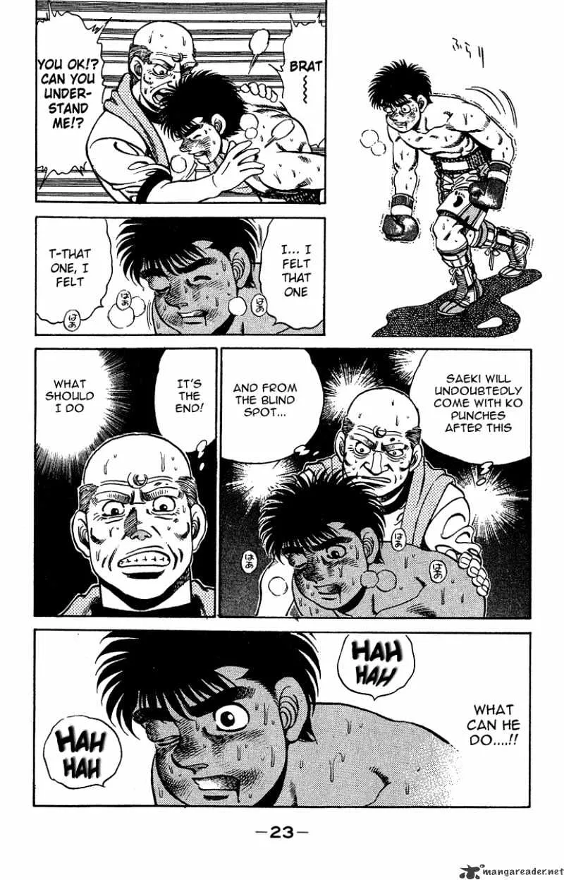 Hajime No Ippo Chapter 142 page 22 - Mangabat