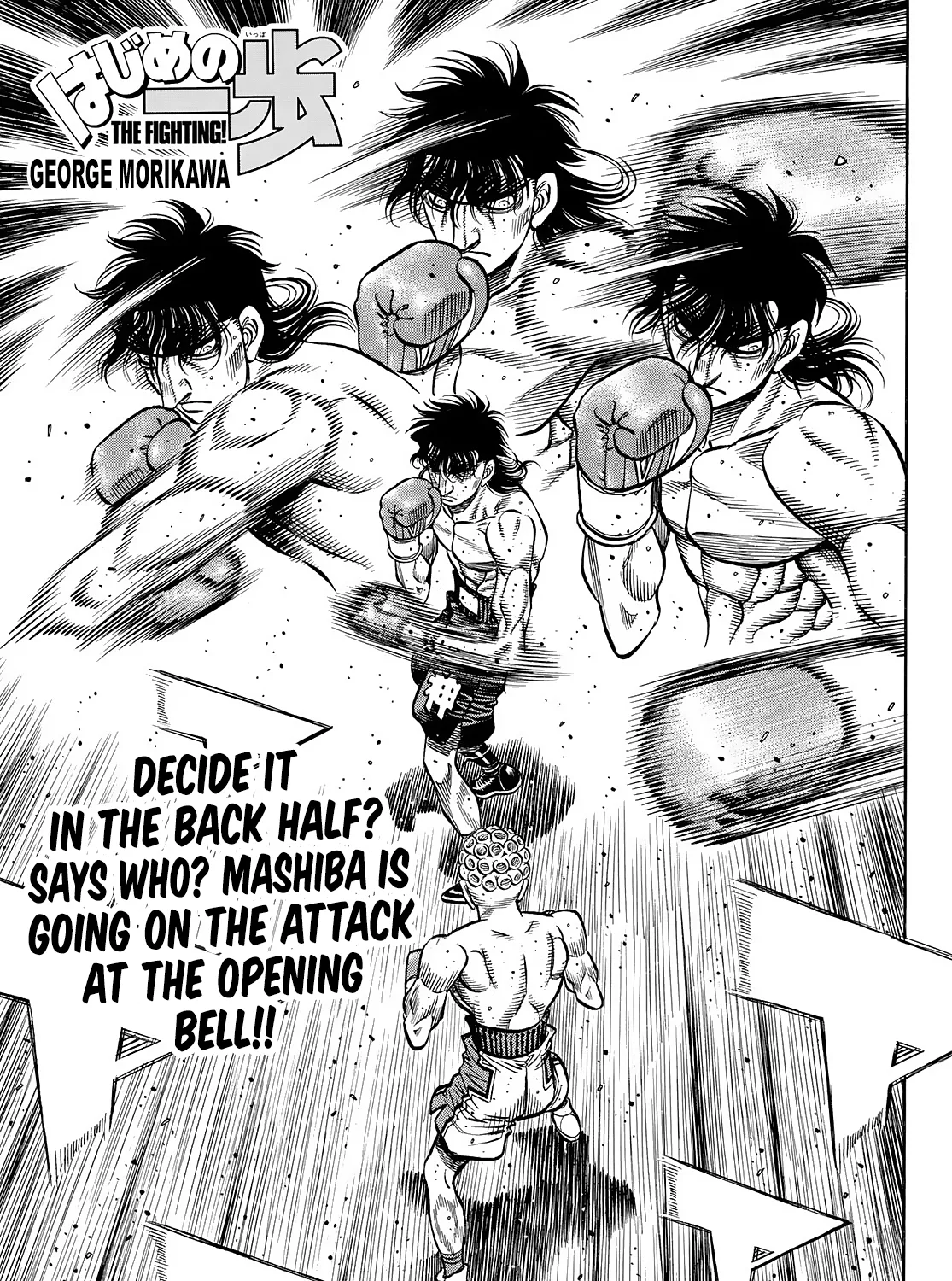 Hajime No Ippo Chapter 1453 page 1 - Mangabat