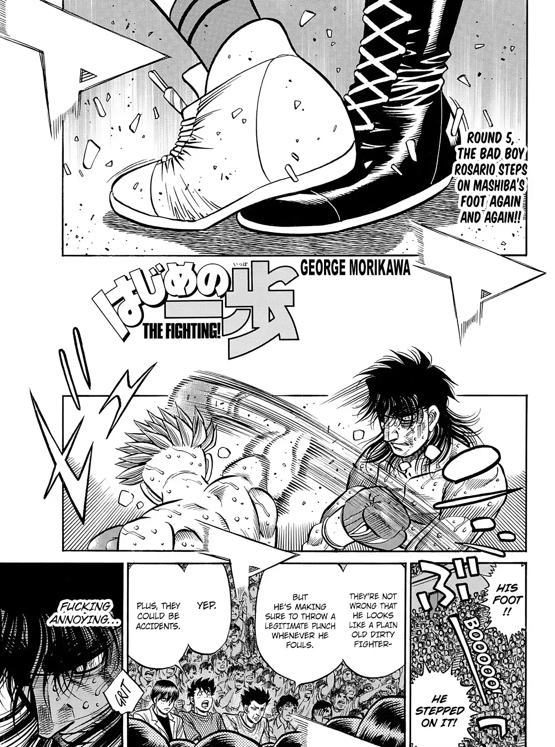 Hajime No Ippo Chapter 1467 page 1 - Mangabat