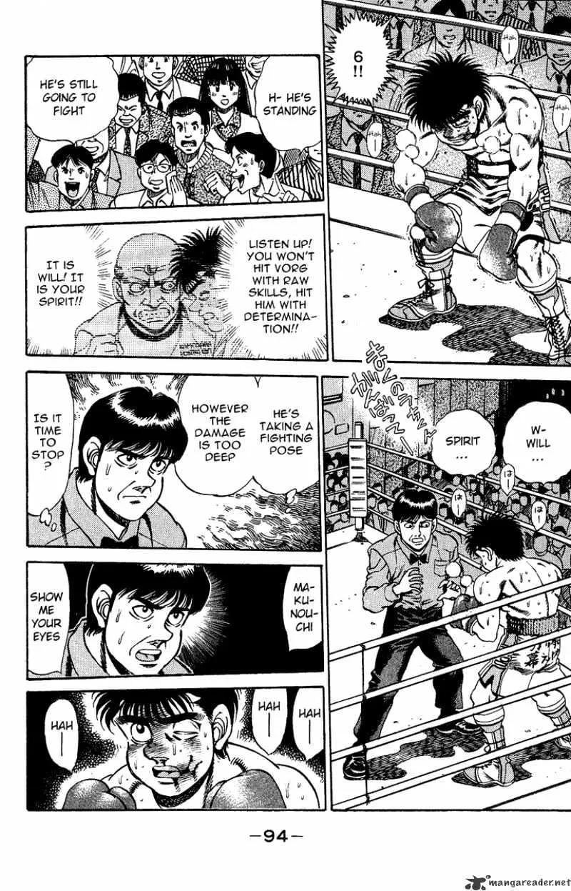 Hajime No Ippo Chapter 164 page 12 - Mangabat