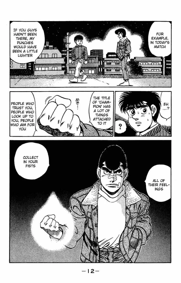 Hajime No Ippo Chapter 179 page 12 - Mangabat