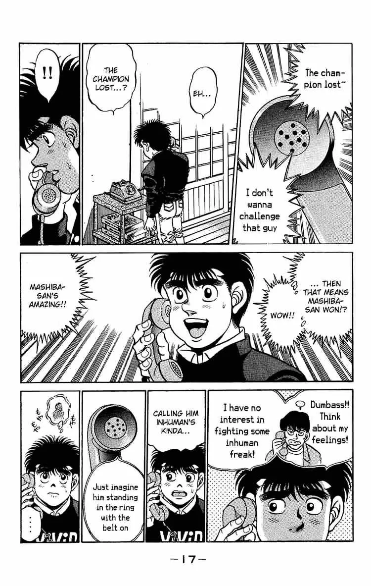 Hajime No Ippo Chapter 179 page 17 - Mangabat