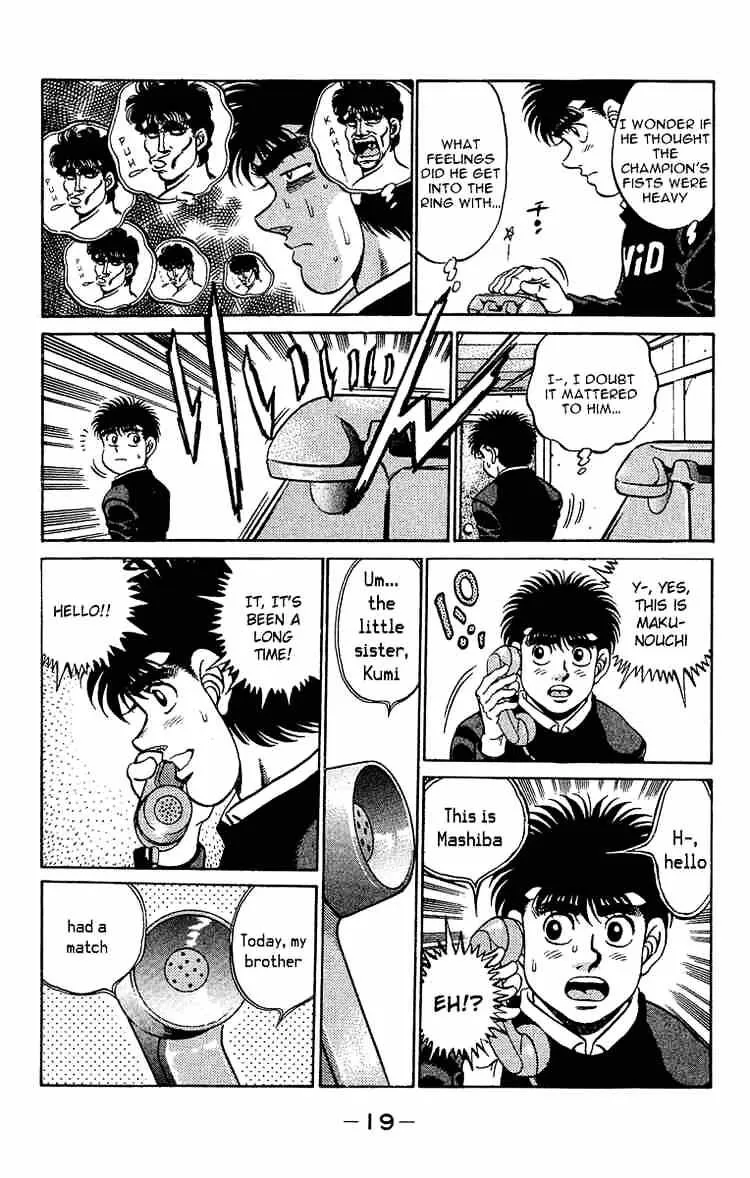 Hajime No Ippo Chapter 179 page 19 - Mangabat