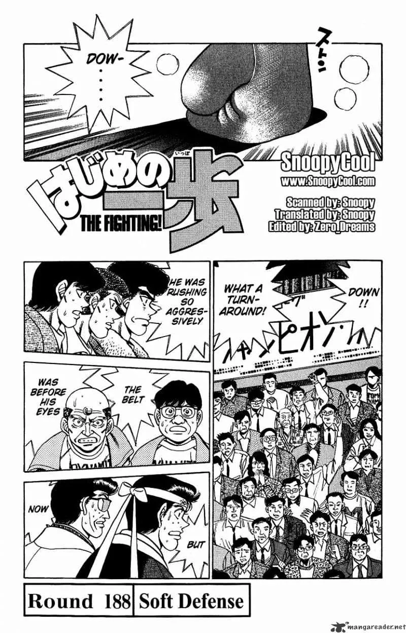 Hajime No Ippo Chapter 188 page 4 - Mangabat