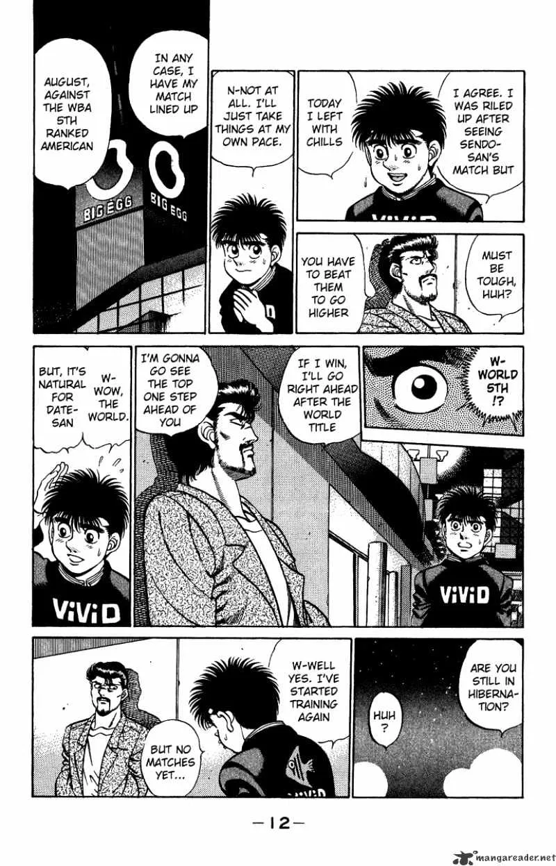 Hajime No Ippo Chapter 206 page 12 - Mangabat