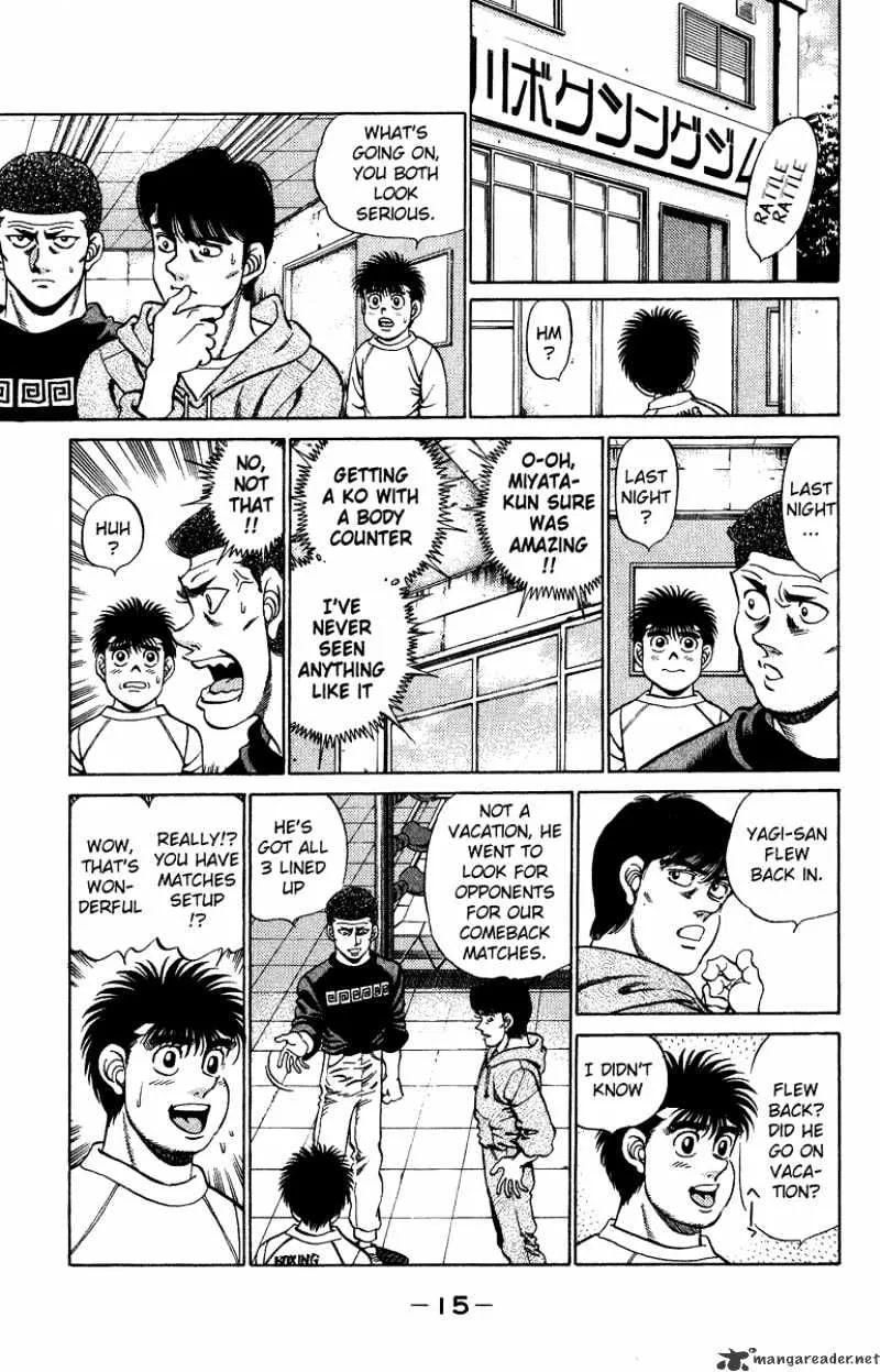 Hajime No Ippo Chapter 206 page 15 - Mangabat