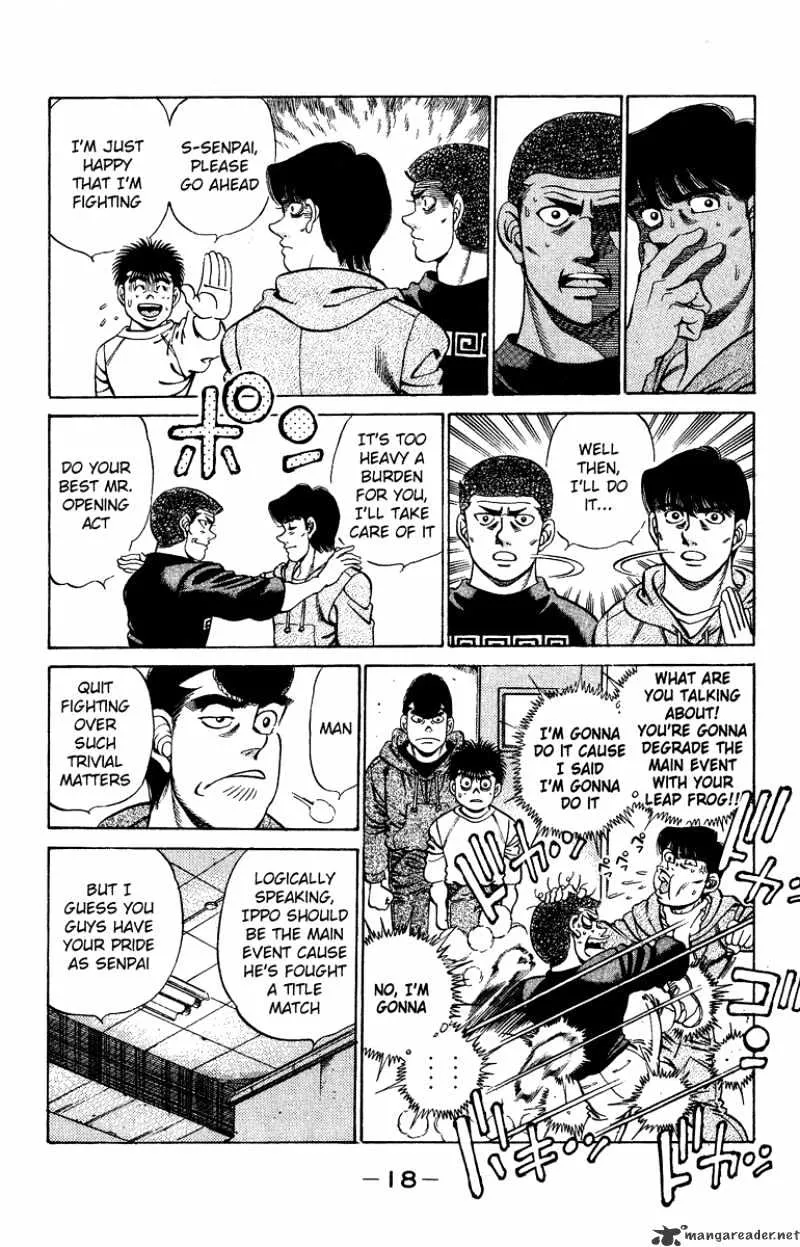 Hajime No Ippo Chapter 206 page 18 - Mangabat