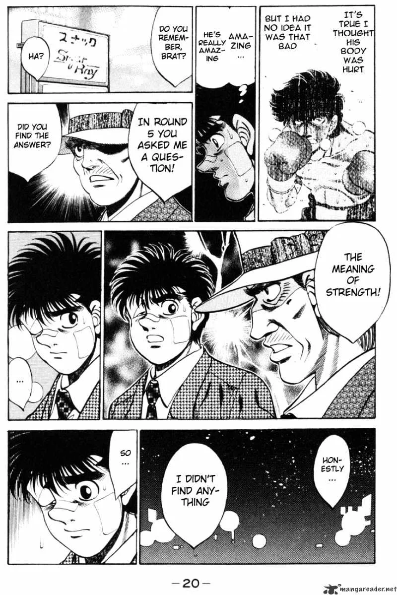 Hajime No Ippo Chapter 269 page 21 - Mangabat