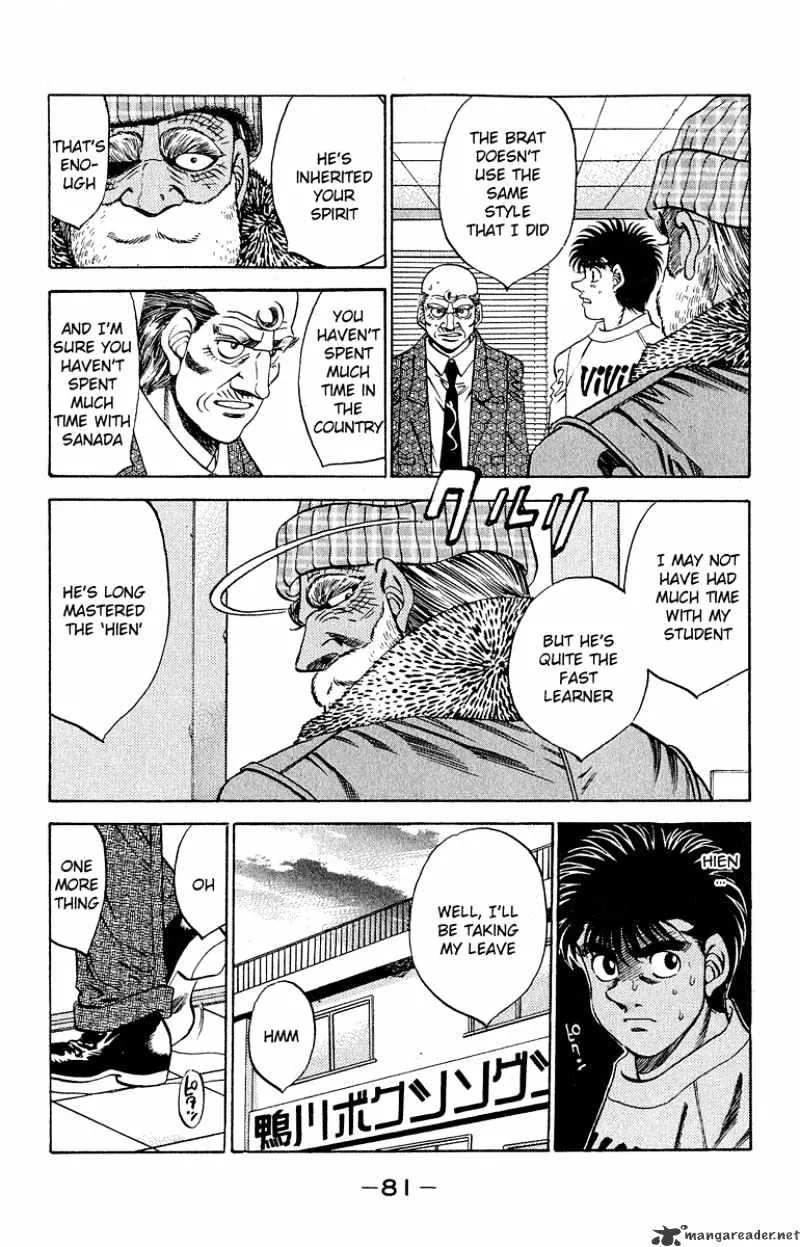 Hajime No Ippo Chapter 291 page 17 - Mangabat