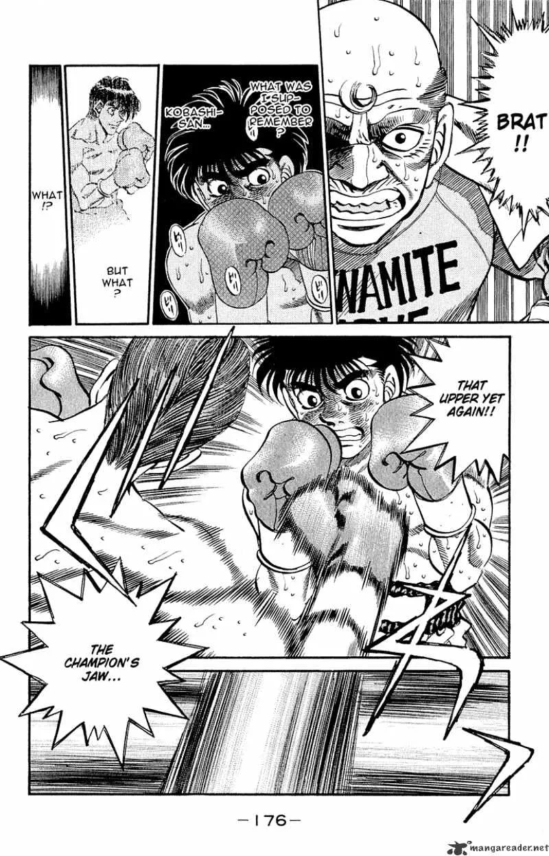 Hajime No Ippo Chapter 305 page 17 - Mangabat