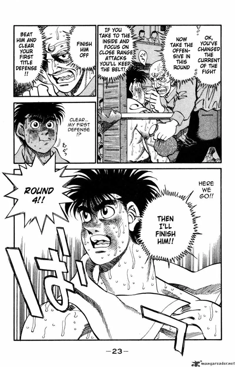 Hajime No Ippo Chapter 307 page 22 - Mangabat