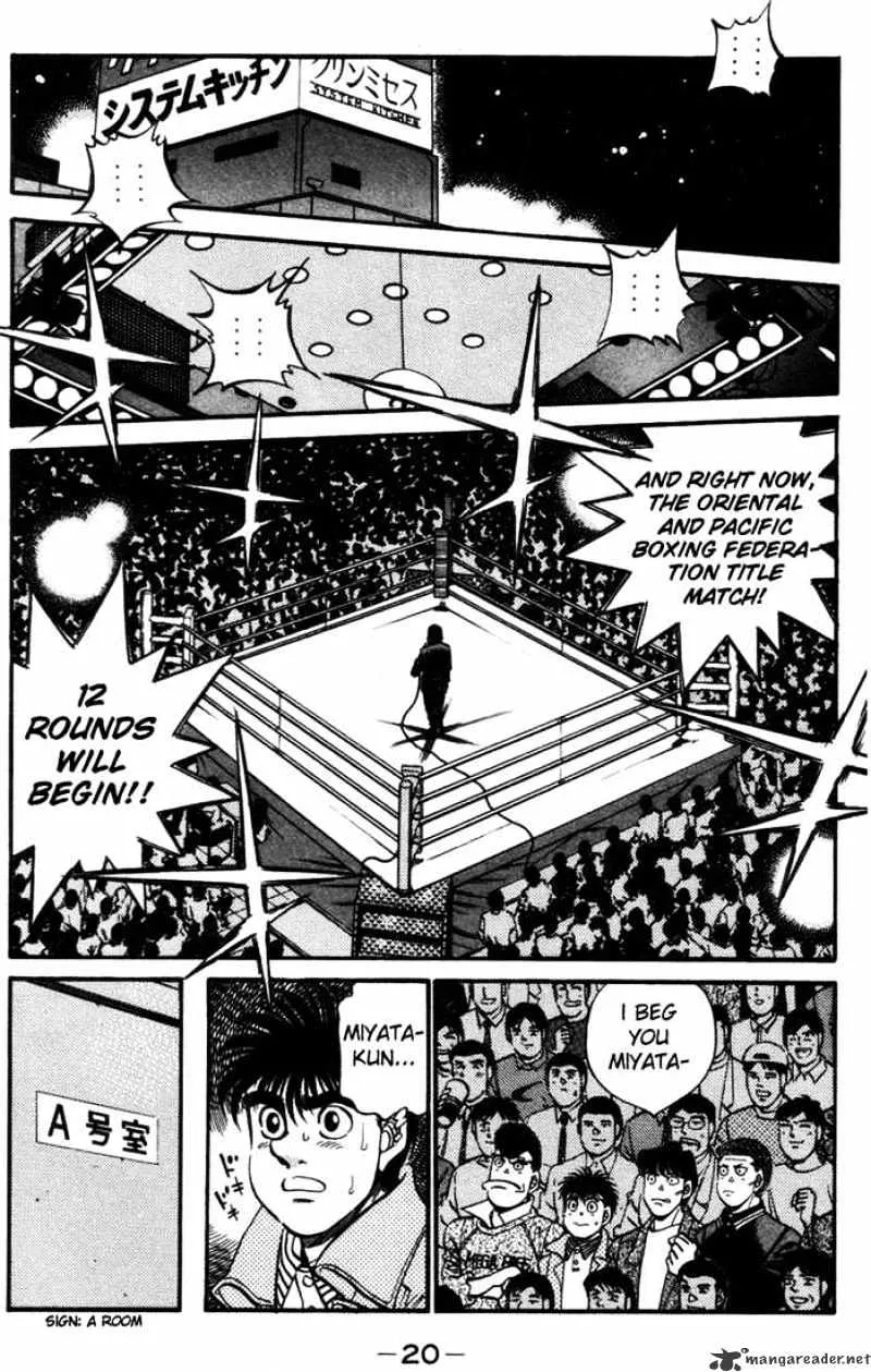 Hajime No Ippo Chapter 316 page 21 - Mangabat