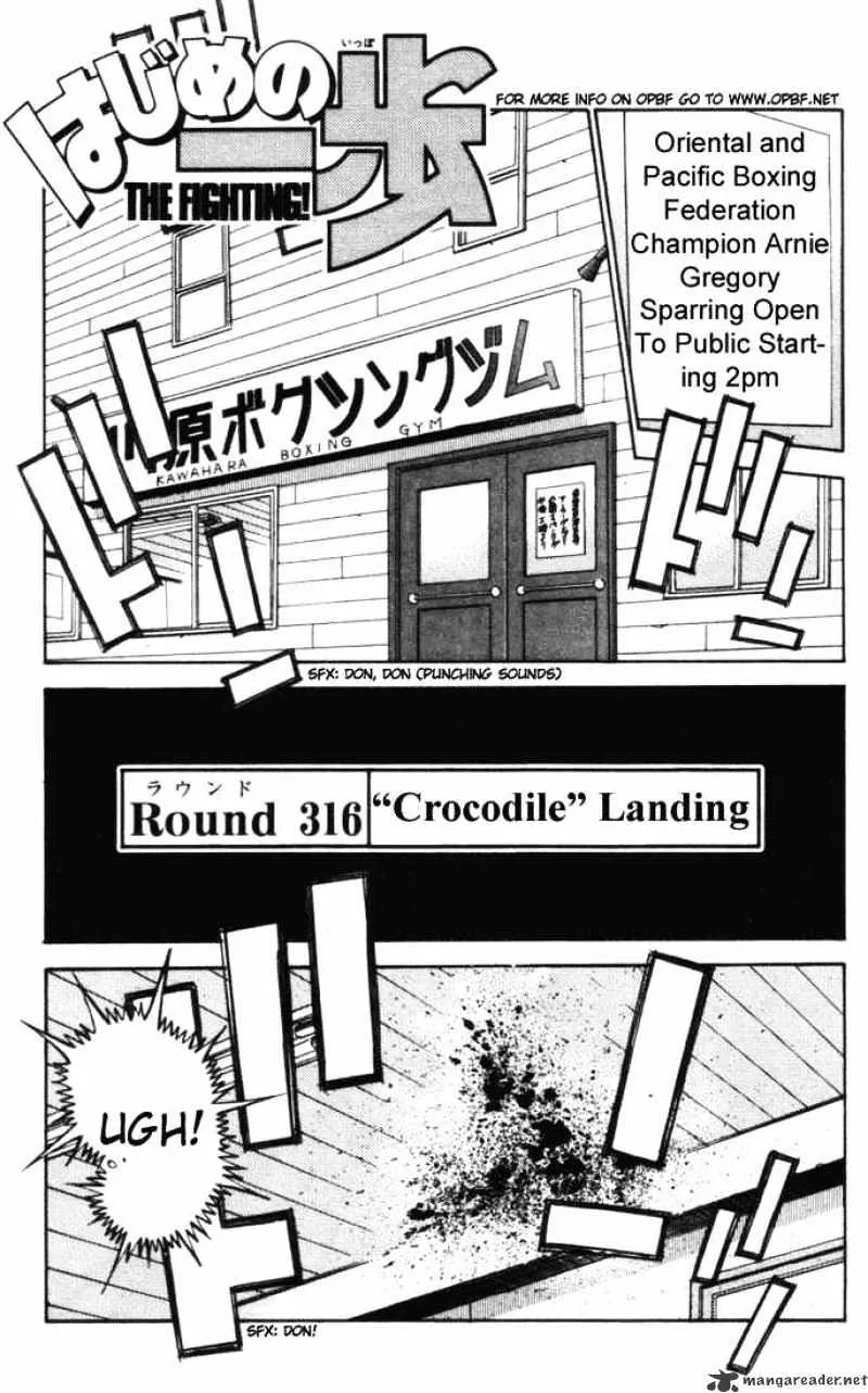 Hajime No Ippo Chapter 316 page 4 - Mangabat