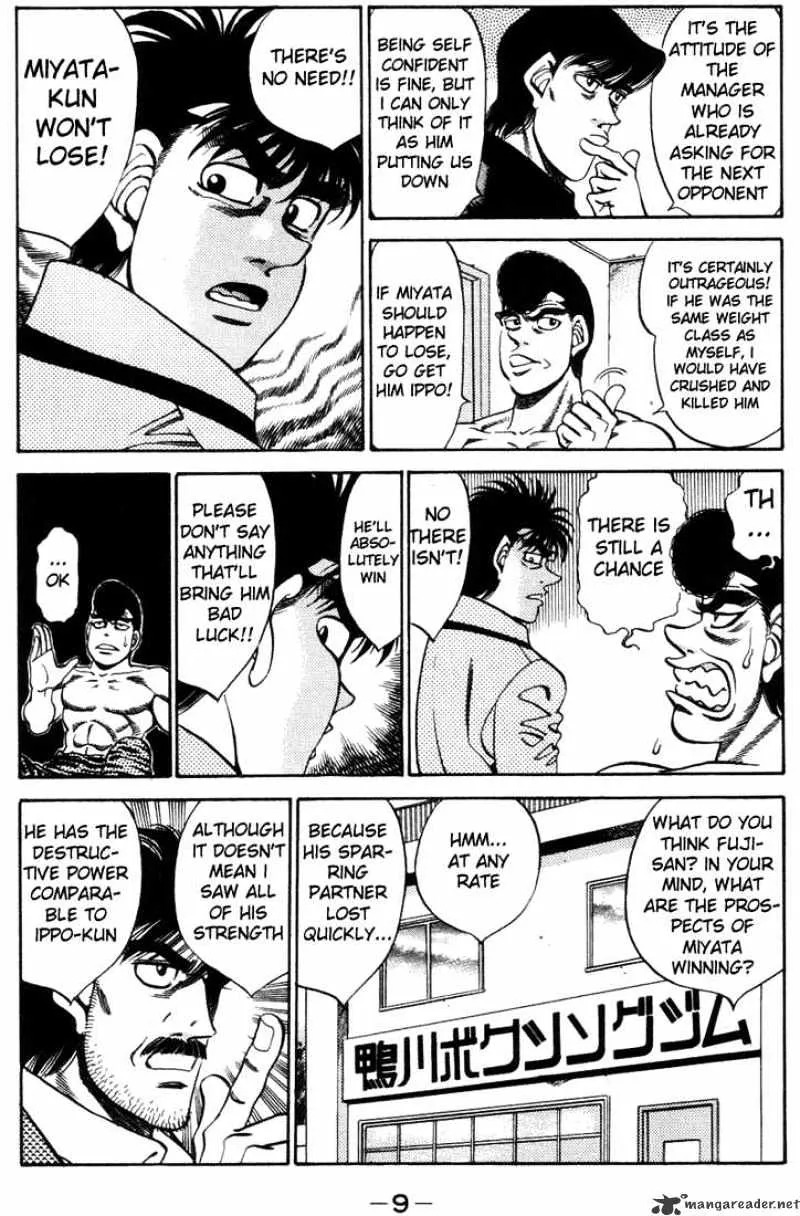 Hajime No Ippo Chapter 316 page 10 - Mangabat