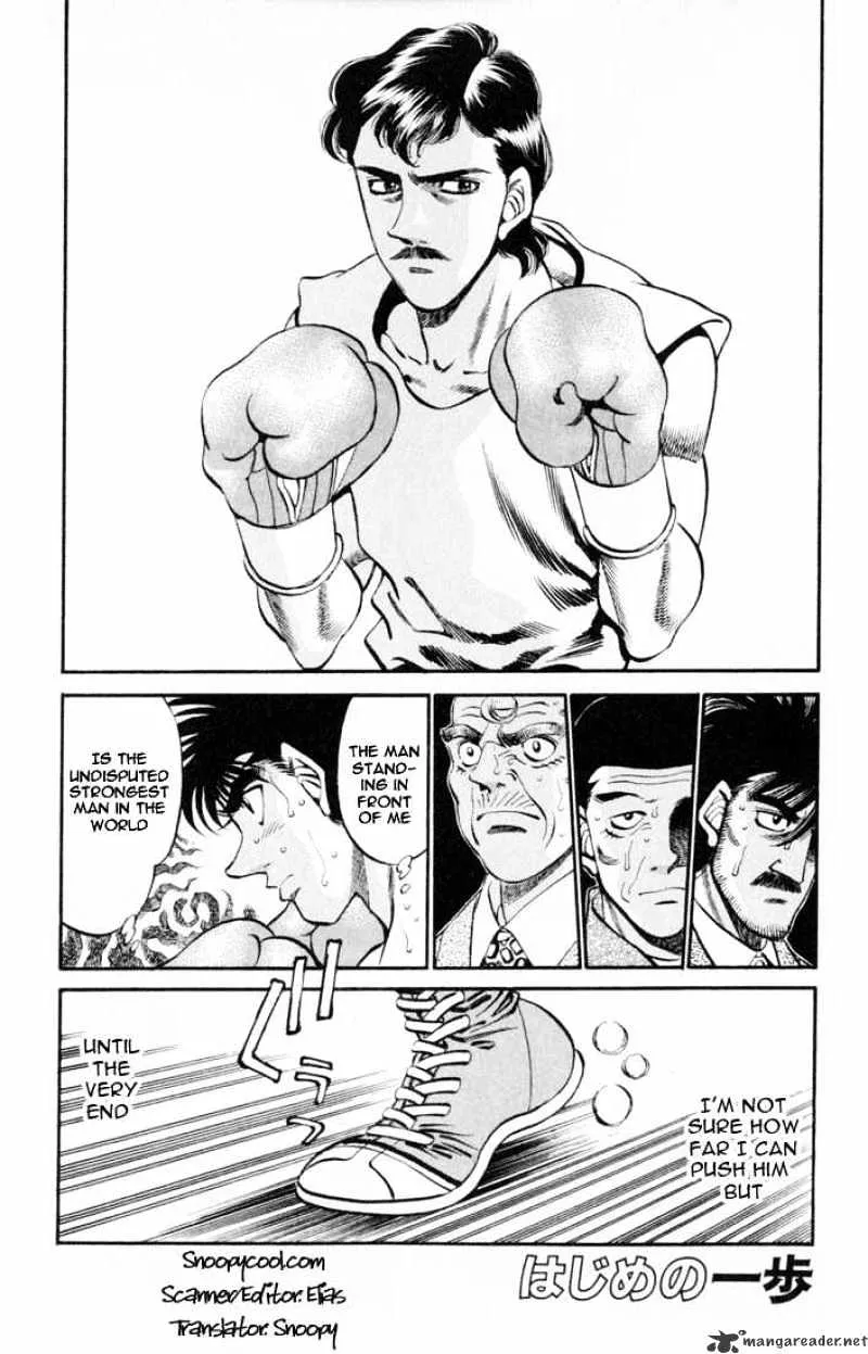 Hajime No Ippo Chapter 328 page 1 - Mangabat