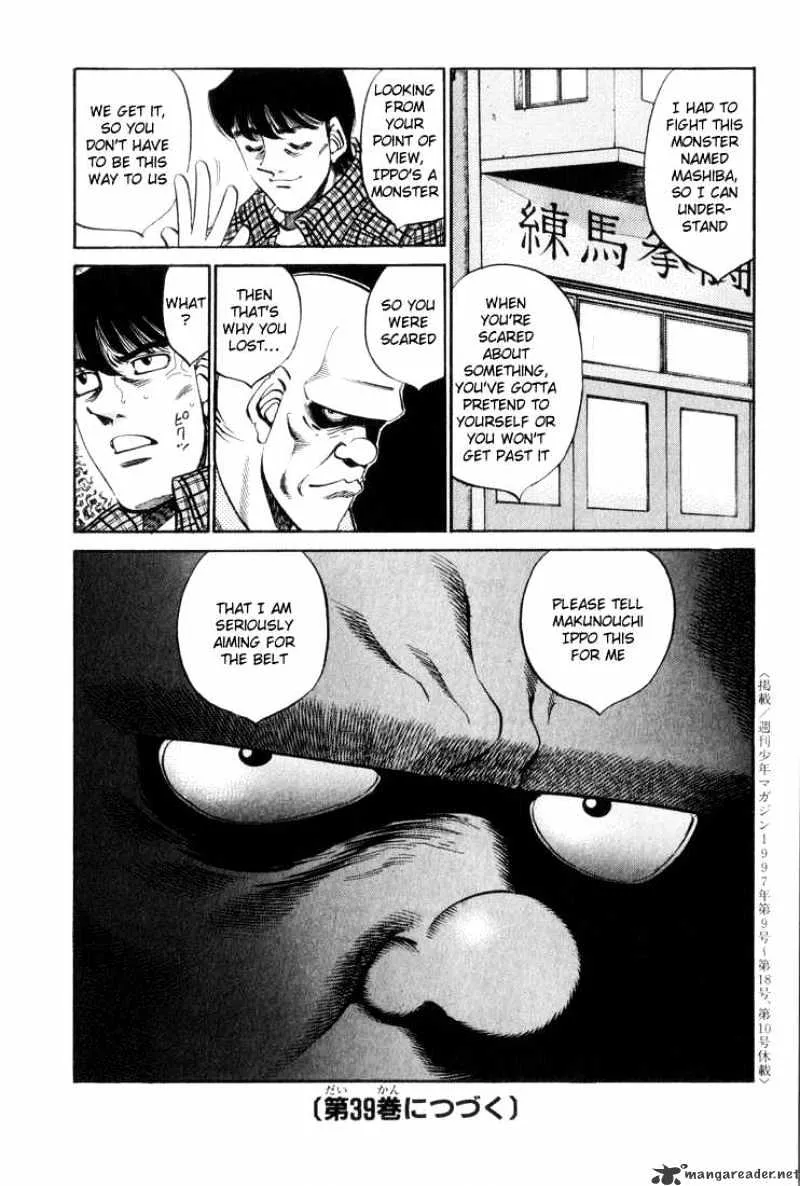 Hajime No Ippo Chapter 343 page 16 - Mangabat