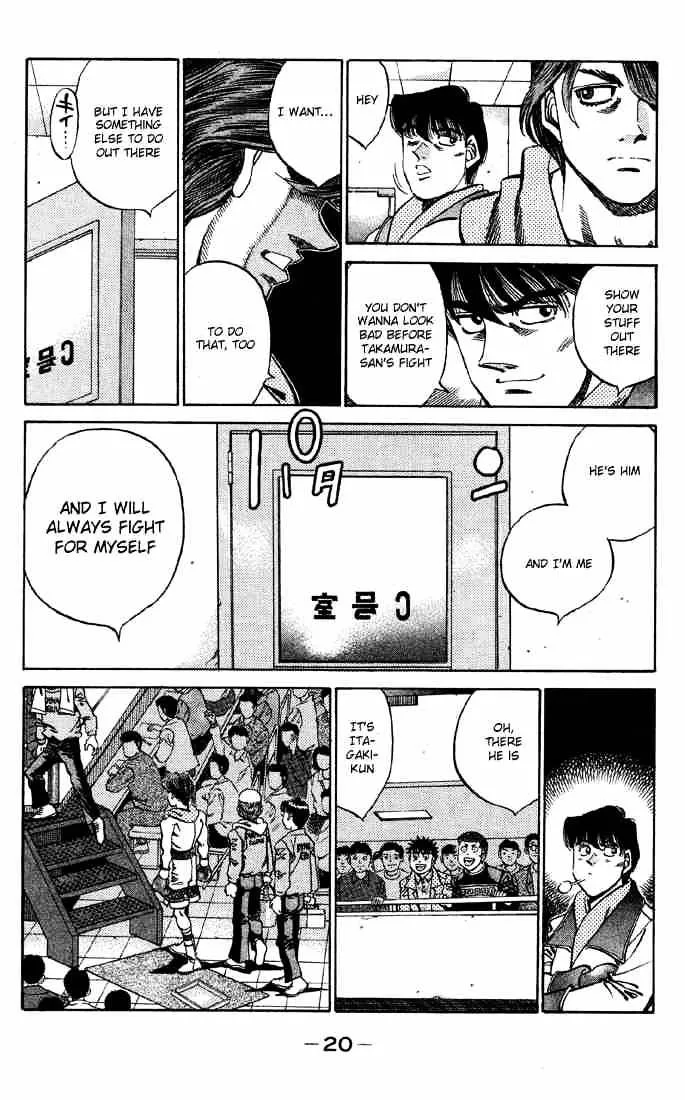 Hajime No Ippo Chapter 362 page 20 - Mangabat