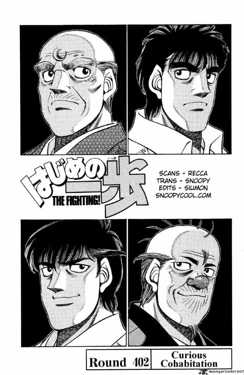 Hajime No Ippo Chapter 402 page 1 - Mangabat