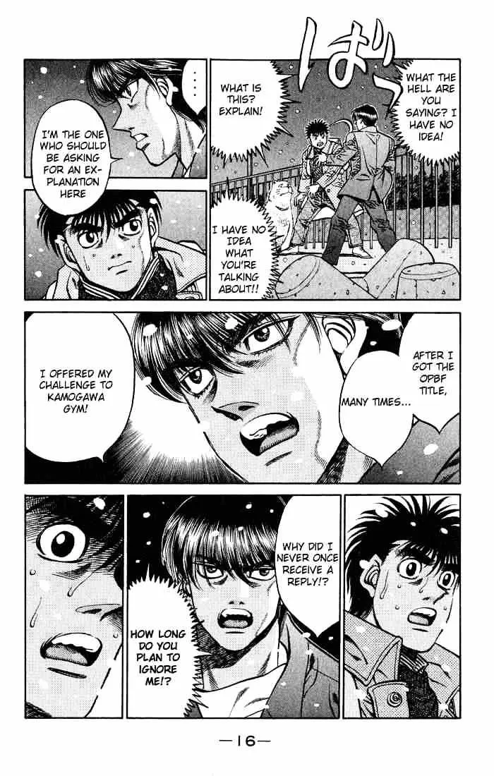 Hajime No Ippo Chapter 416 page 17 - Mangabat