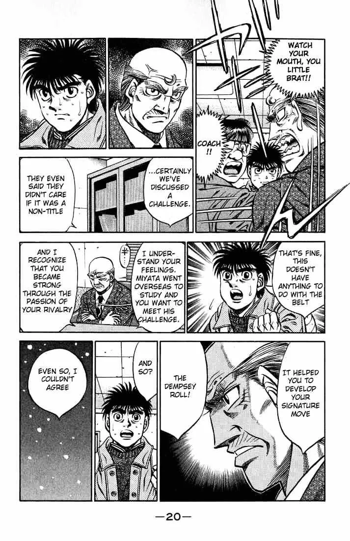 Hajime No Ippo Chapter 416 page 21 - Mangabat