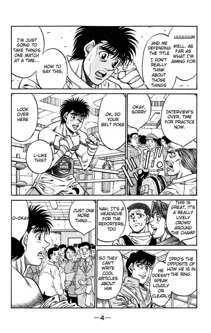 Hajime No Ippo Chapter 416 page 5 - Mangabat