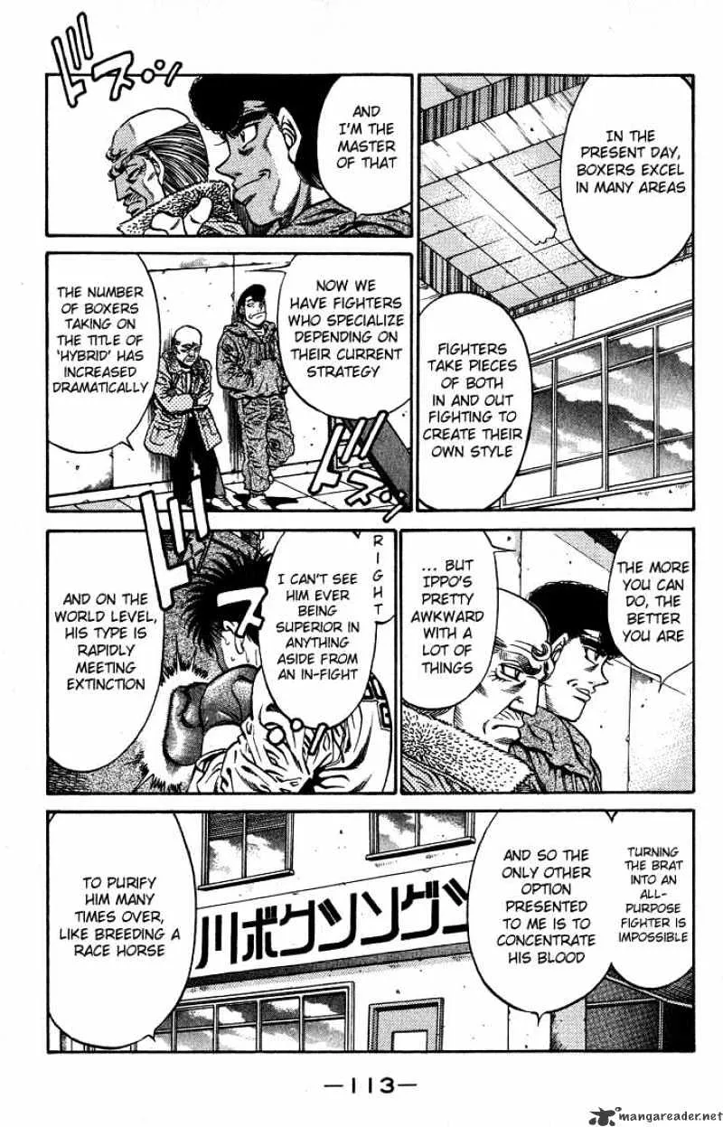 Hajime No Ippo Chapter 421 page 15 - Mangabat