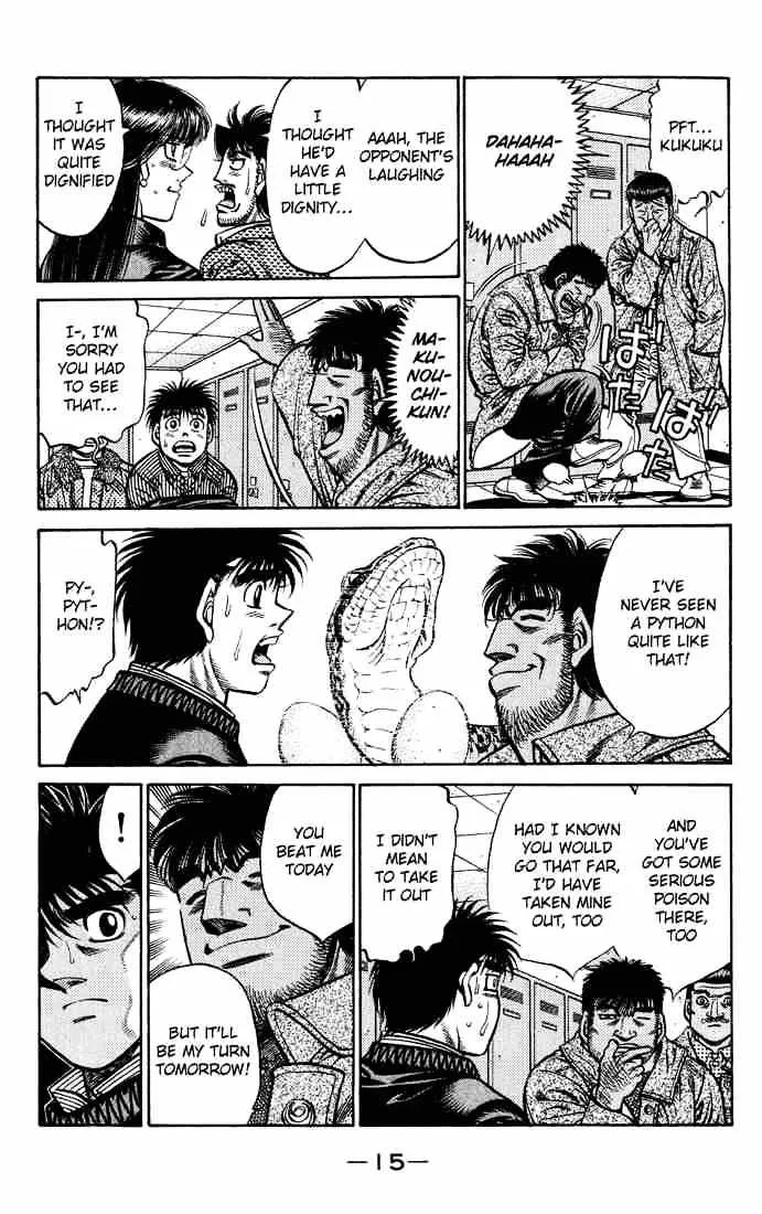 Hajime No Ippo Chapter 425 page 15 - Mangabat